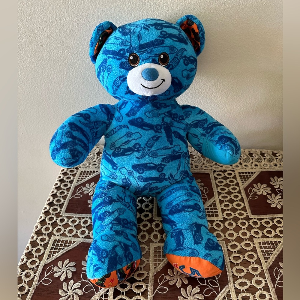 Build a Bear- Hot Wheels Anniversary Bear